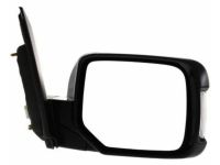 OEM 2009 Honda Pilot Mirror, Passenger Side Door (Formal Black Ii) - 76200-SZA-A33ZE