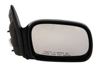 OEM 2010 Honda Civic Mirror Assembly, Passenger Side Door (Crystal Black Pearl) (R.C.) - 76200-SVA-A11ZQ