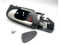 OEM 2009 Honda Civic Handle Assembly, Left Front Inside (Graphite Black) - 72160-SVA-A22ZA