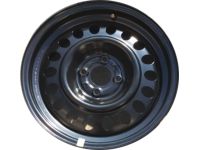 OEM 2017 Honda Fit Disk, Wheel (15X6J) (Maxion Wheels) (Black) - 42700-T5R-A01