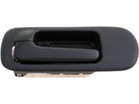 OEM 2005 Honda Civic Handle Assembly, Left Front Inside (Graphite Black) - 72160-S5A-003ZA