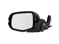 OEM 2016 Honda Pilot Mirror Assembly, Driver Side (Crystal Black Pearl) - 76250-TG7-A22ZD