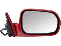 OEM 2002 Honda Accord Mirror Assembly, Driver Side Door (San Marino Red) (R.C.) - 76250-S82-K21ZD