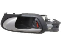 OEM 2010 Honda Civic Handle Assembly, Left Front Inside (Dark Atlas Gray) - 72160-SVA-A02ZA