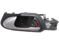 OEM 2011 Honda Civic Handle Assembly, Left Front Inside (Dark Atlas Gray) - 72160-SVA-A02ZA