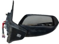 OEM 2011 Honda CR-Z Mirror Assembly, Passenger Side Door (Horizon Turquoise Pearl) (Coo) (R .C.) - 76200-SZT-306ZA