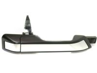 OEM Honda Odyssey Handle Assembly, Passenger Side Slide Door (Outer) (Crystal Black Pearl) - 72640-TK8-A11ZD