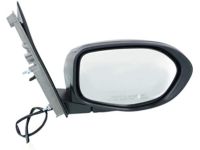 OEM 2022 Honda Odyssey Mirror Assembly, Passenger Side Door (Crystal Black Pearl) (R.C.) (Heated) - 76200-THR-A42ZE