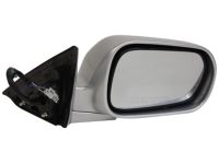 OEM 2000 Honda Accord Mirror Assembly, Passenger Side Door (Satin Silver Metallic) (R.C.) - 76200-S4K-A41ZE