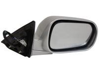 OEM 2002 Honda Accord Mirror Assembly, Passenger Side Door (Satin Silver Metallic) (R.C.) - 76200-S4K-A41ZE