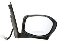 OEM Honda Ridgeline Mirror Assembly, Passenger Side Door (Lunar Silver Metallic) (R.C.) - 76200-T6Z-A51ZB