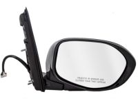 OEM 2014 Honda Odyssey Mirror, Passenger Side Door (Crystal Black Pearl) - 76200-TK8-A61ZD