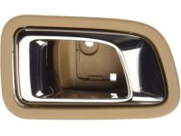 OEM 2005 Honda Pilot Handle Assembly, Left Rear Inside (Saddle) - 72660-S9V-A01ZC
