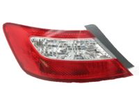 OEM 2009 Honda Civic Lamp Unit, L. Tail - 33551-SVA-A51