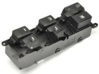 OEM 2005 Honda CR-V Switch Assembly, Power Window Master (Graphite Black) - 35750-S9A-C05ZA