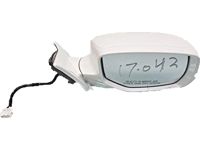 OEM 2015 Honda Accord Mirror Assembly, Passenger Side Door (White Orchid Pearl) (R.C.) (Heated) - 76200-T2G-A42ZB