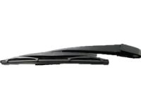 OEM 2003 Honda Element Arm & Blade, Rear Windshield Wiper (Black Gloss 30) - 76740-SCV-A01ZA
