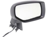 OEM 2004 Honda Pilot Mirror Assembly, Driver Side Door (Sandstone Metallic) (R.C.) (Heated) - 76250-S9V-C11ZH