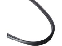 OEM 2002 Honda Civic Weatherstrip, L. FR. Door - 72350-S5S-E01