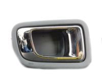 OEM Honda Pilot Handle Assembly, Left Rear Inside (Gray) - 72660-S9V-A01ZB