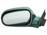 OEM 1993 Honda Accord Mirror Assembly, Driver Side Door (Arcadia Green Pearl) (R.C.) - 76250-SM1-C26ZM