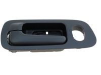 OEM 2005 Honda Civic Handle Assembly, Driver Side Inside (Graphite Black) - 72160-S5P-A12ZA