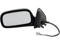 OEM 2009 Honda CR-V Mirror Assembly, Driver Side Door (Urban Titanium Metallic) (Heated) - 76250-SXS-A21ZJ