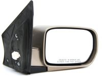 OEM 2006 Honda Pilot Mirror Assembly, Passenger Side Door (Desert Rock Metallic) (R.C.) (Heated) - 76200-S9V-C11ZP