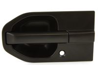 OEM 2004 Honda Element Handle Assembly, Left Front Door (Outer) (Flat Black) - 72180-SCV-A01ZA