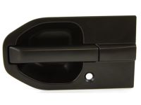 OEM 2007 Honda Element Handle Assembly, Left Front Door (Outer) (Flat Black) - 72180-SCV-A01ZA