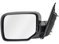 OEM 2012 Honda Pilot Mirror Assembly, Driver Side (Flat Black) (R.C.) - 76258-SZA-A01ZA