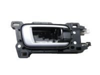 OEM 2013 Honda Pilot Handle Assembly, Passenger Side Inside (Graphite Black) - 72120-SZA-A01ZB