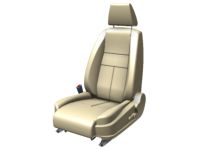 OEM Honda Ridgeline Heater, Right Front Seat Cushion - 81134-TG7-A31