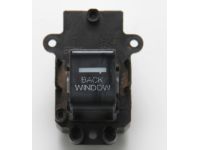 OEM 2011 Honda Ridgeline Switch Assembly, Back Window (Graphite Black) - 35735-SJC-A11ZA