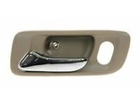 OEM Honda S2000 Handle Assembly, Driver Side Inside (Aluminium Silver) - 72160-S2A-J01ZC