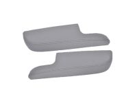 OEM 2008 Honda Civic Armrest, Left Front Door Lining (Atlas Gray) - 83580-SNA-A21ZA