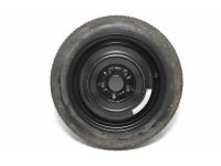 OEM 2009 Honda Civic Disk, Wheel (15X4T) (Black) (Topy) - 42700-SNA-A51