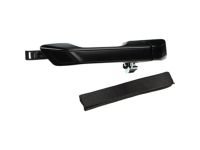 OEM 2012 Honda Odyssey Handle Assembly, Driver Side Slide Door (Outer) (Silver Metallic) - 72680-TK8-A11ZC