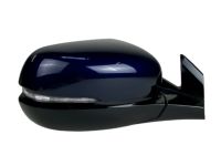 OEM 2022 Honda Pilot Mirror Assembly, Passenger Side Door (Obsidian Blue Pearl) - 76200-TG7-A61ZH