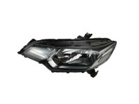 OEM Honda Fit Headlight Assembly, Passenger Side - 33100-T5A-A21