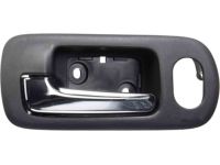 OEM 2005 Honda Civic Handle Assembly, Left Front Inside (Graphite Black) - 72161-S5A-A21ZA