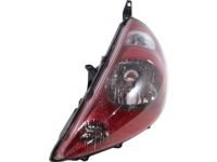 OEM 2007 Honda Fit Headlight Unit, Driver Side (Milano Red) - 33151-SLN-A01ZG