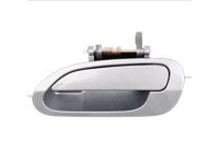 OEM 2001 Honda Accord Handle Assembly, Right Rear Door (Outer) (Satin Silver Metallic) - 72640-S84-A01ZM