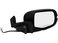 OEM 2020 Honda Ridgeline Mirror Assembly, Passenger Side Door (Modern Steel Metallic) (R.C.) - 76200-T6Z-A01ZC