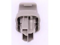 OEM 2013 Honda Fit Holder, Sunvisor *NH556L* (GRAY) - 88217-TF0-003ZD