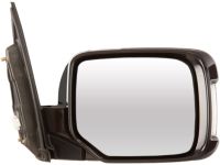 OEM 2010 Honda Pilot Mirror, Passenger Side Door (Silver Metallic) - 76200-SZA-A33ZJ