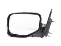 OEM 2012 Honda Ridgeline Mirror Assembly, Driver Side Door (Silver Metallic) (R.C.) (Heated) - 76250-SJC-A31ZJ
