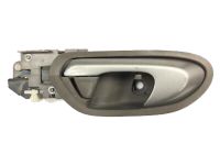 OEM 2009 Honda Civic Handle Assembly, Left Front Door Inside (Graphite Black) - 72160-SNE-A22ZC