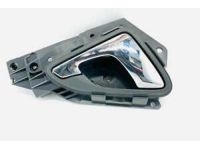 OEM Honda Odyssey Handle Assembly, Left Front Door Inside (Gray) - 72160-SHJ-A01ZB