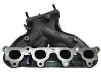 OEM 1997 Honda Civic del Sol Manifold Assembly, Exhuast - 18100-PEM-G00